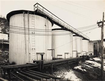 (OIL PRODUCTION) An album with 24 photographs depicting the operations of Conewango Refining Oil Company, Pennsylvania.